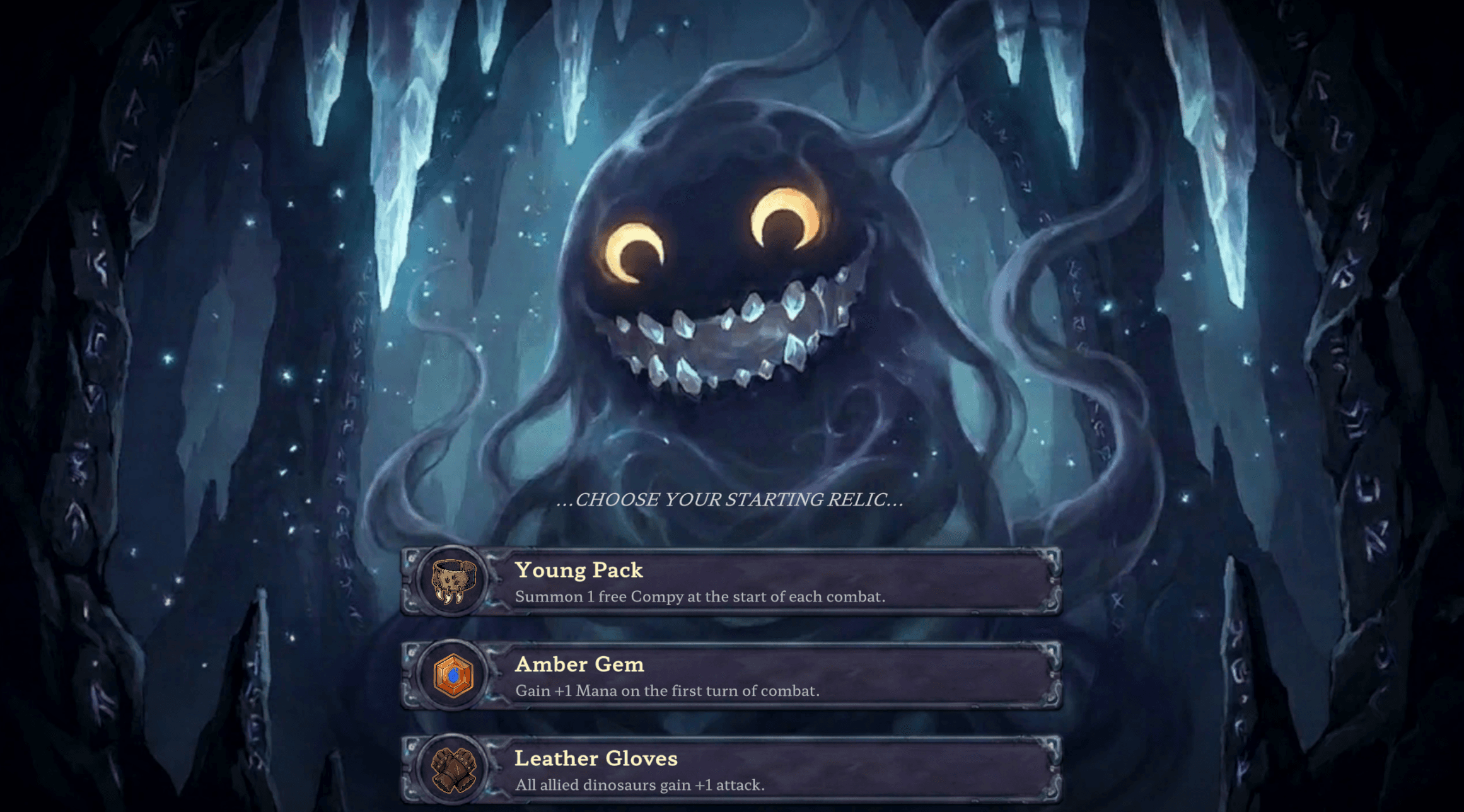 Pick a starting relic event