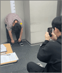 Participant anthropometric measurement session